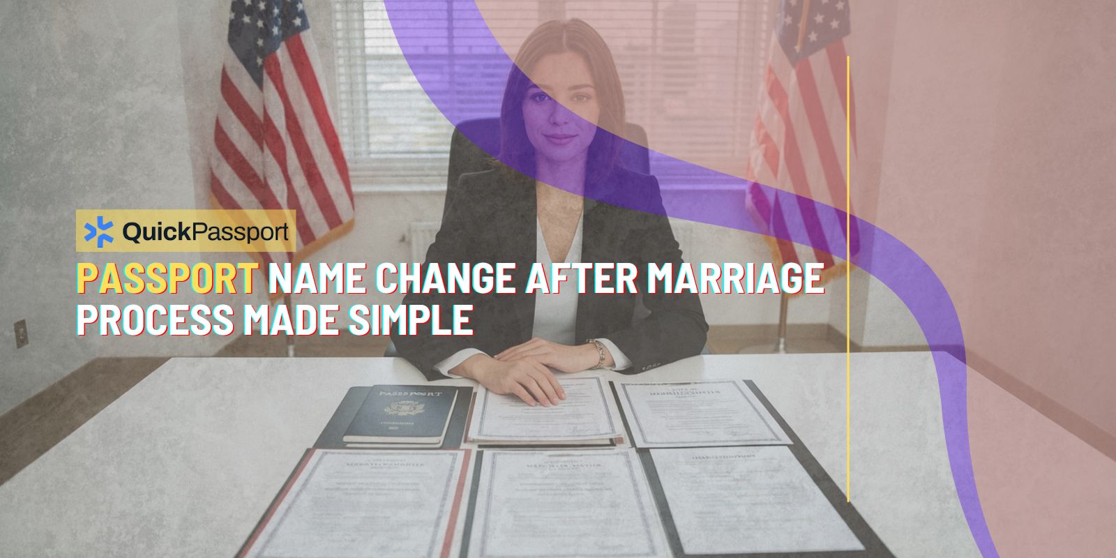 passport name change after marriage process